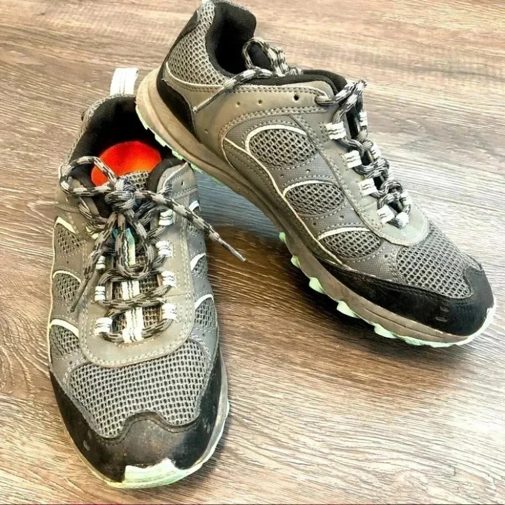 Merrell Castle Rock Hiking Shoes Sneakers Egg Shell Blue Gray J154289C: 7.5